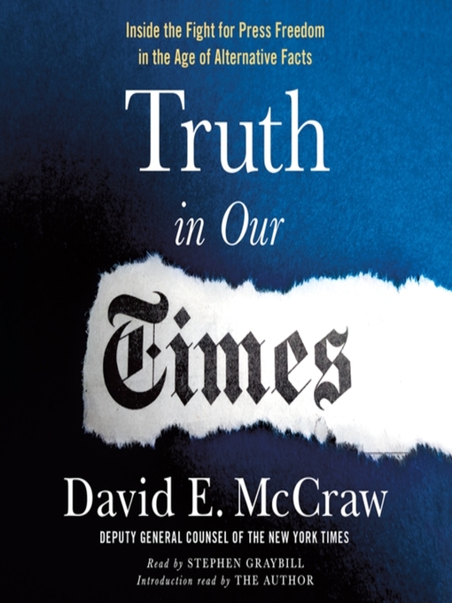 Title details for Truth in Our Times by David E. McCraw - Available